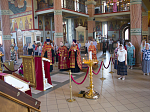 Богослужение в Неделю о слепом в Свято-Ильинском кафедральном соборе