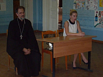 Беседа священнослужителя со студентами колледжа, посвященная Дню трезвости