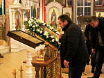 В Россоши молитвенно почтили свт. Митрофана, епископа Воронежского
