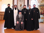 Визит духовника епархии в Каменское благочиние