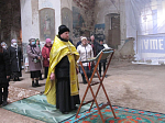 Молебен в селе Купянка в храме в честь святого Архистратига Михаила