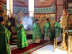 Богослужение в день памяти прп. Сергия, игумена земли Русской