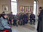 Казаки из Кантемировского и Ольховатского районов приняли участие в беседе и совместной молитве
