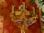 В праздник Светлого Христова Воскресения Преосвященнейший епископ Дионисий совершил Пасхальную великую вечерню в Ильинском соборе