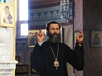 Архиерейское богослужение в Ильинском соборе г. Россошь