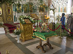 Всенощное бдение в канун Пятидесятницы совершено в Свято-Ильинском кафедральном соборе