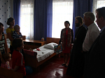 Епископ Россошанский и Острогожский Андрей посетил беженцев из Украины