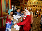 В храме Архангела Михаила г. Острогожска прошел благотворительный сбор в рамках акции "Белый цветок"