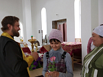 Поздравление женщин с праздником на приходах Павловского благочиния
