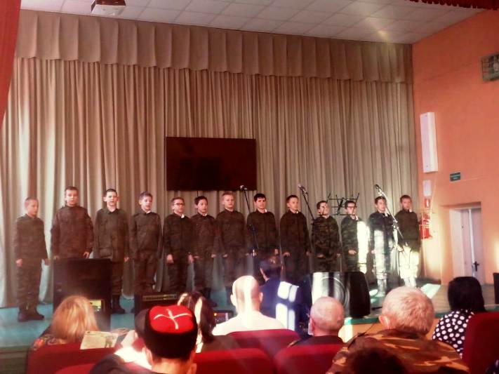 В казачьем кадетском корпусе Матвея Платова состоялся праздничный концерт к  Дню защитников Отечества