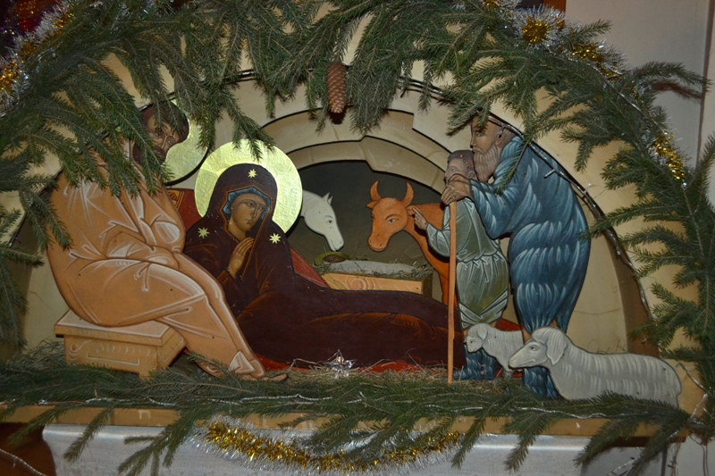 В Верхнем Мамоне совершили уставные богослужения Навечерия Рождества