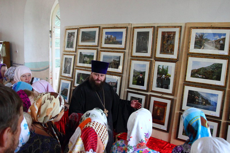 Афонская фотовыставка в Казанском храме