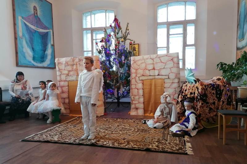 В Воронцовке встретили Рождество Христово