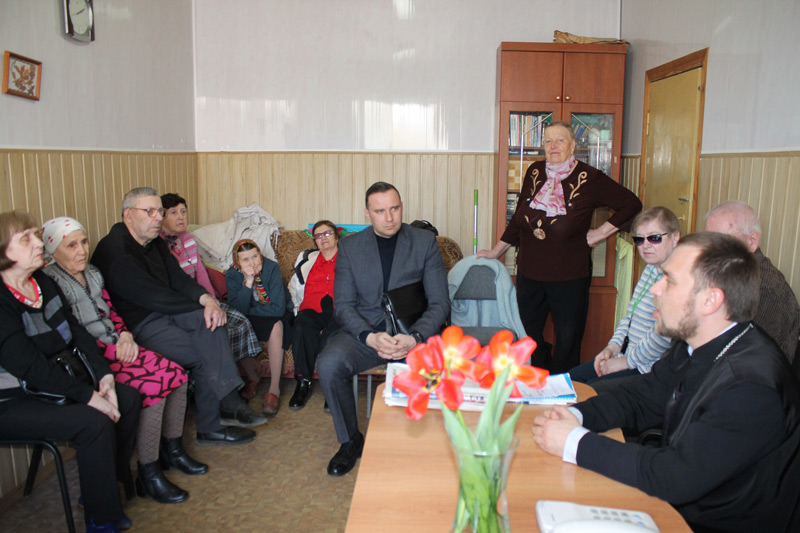 Пасхальная встреча в отделении Всероссийского общества слепых г. Россошь