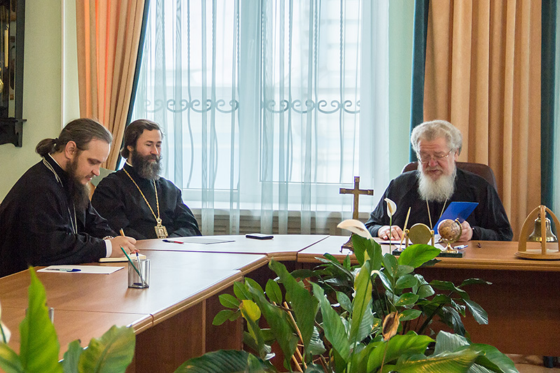 Епископ Россошанский и Острогожский Андрей принял участие в заседании Архиерейского совета