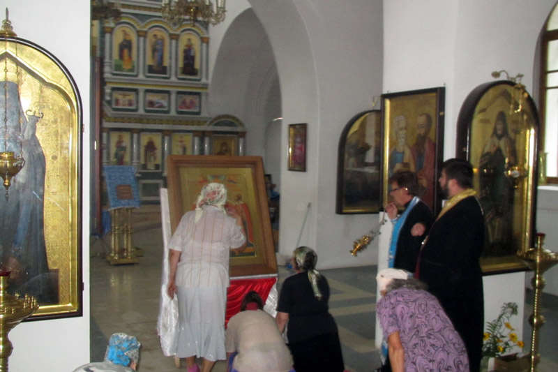 Икона Божией Матери «Державная» прибыла в Павловский район