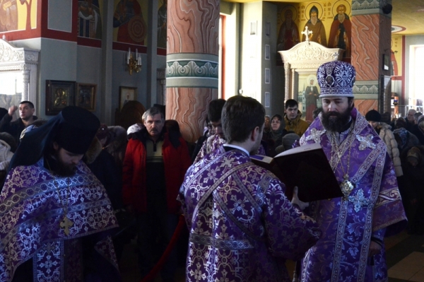 Чин прощения в Ильинском кафедральном соборе