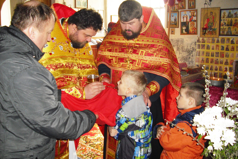 Праздничное Богослужение в селе Подгорное