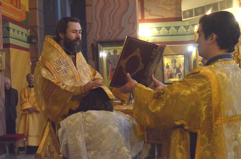 В день памяти св. мученика Трифона в Свято-Ильинском кафедральном соборе г. Россоши совершено богослужение