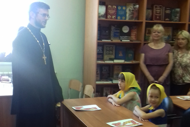 Воспитанники детского сада №7 посетили Воскресную школу