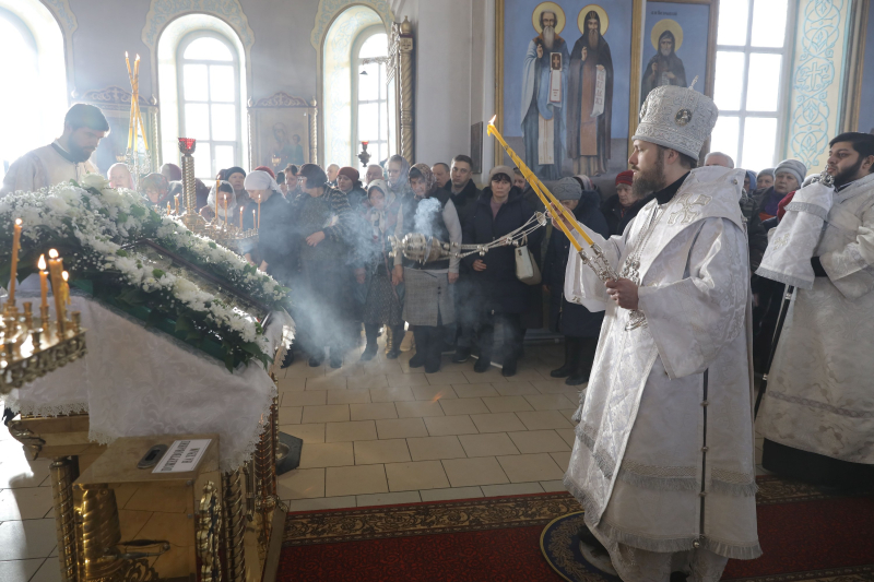 Епископ Дионисий посетил с архипастырским визитом город Богучар