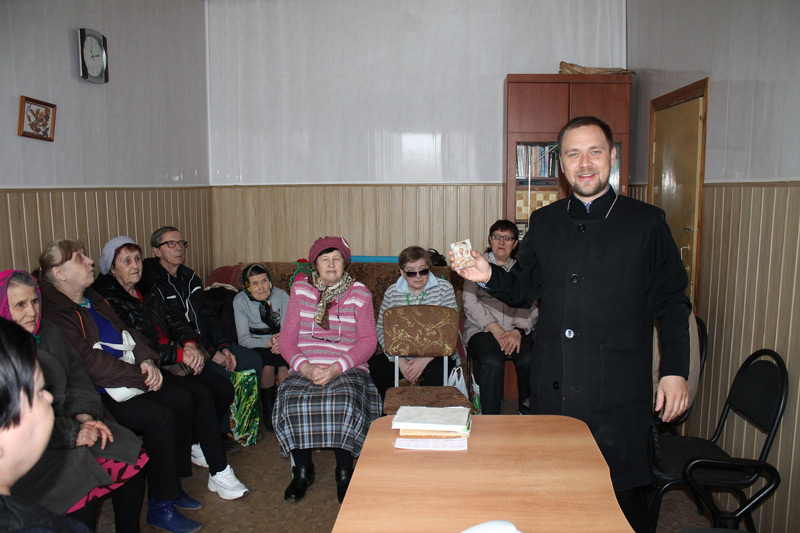 Посещение отделения Всероссийского общества слепых г. Россошь