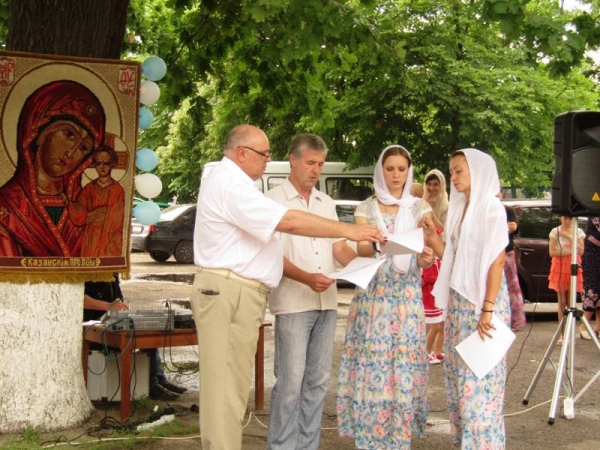 Престольный праздник на приходе Казанского храма г. Павловска