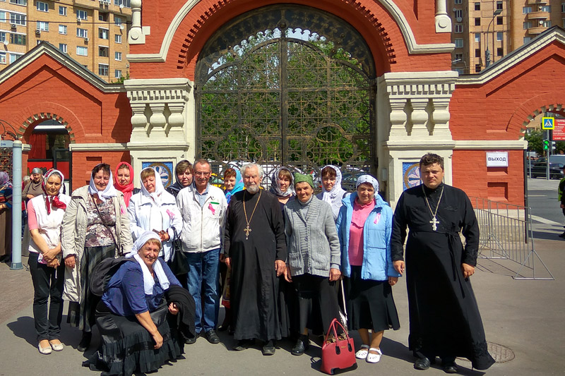 Паломническая поездка делегации Богучарского благочиния в Москву