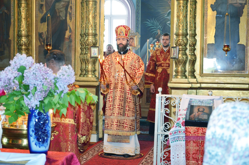 Преосвященнейший епископ Андрей совершил богослужение и освящение часовни в с.Солдатское