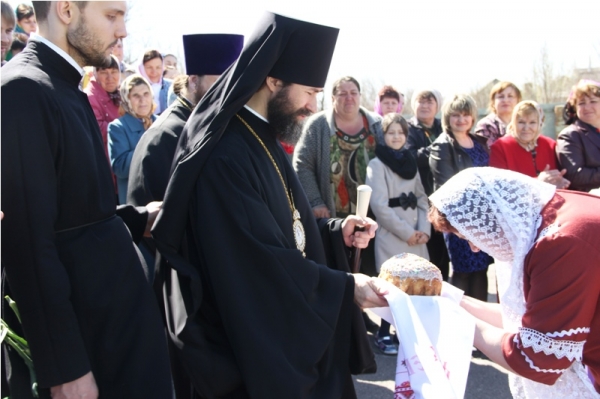 Преосвященнейший епископ Андрей посетил пгт Подгоренский