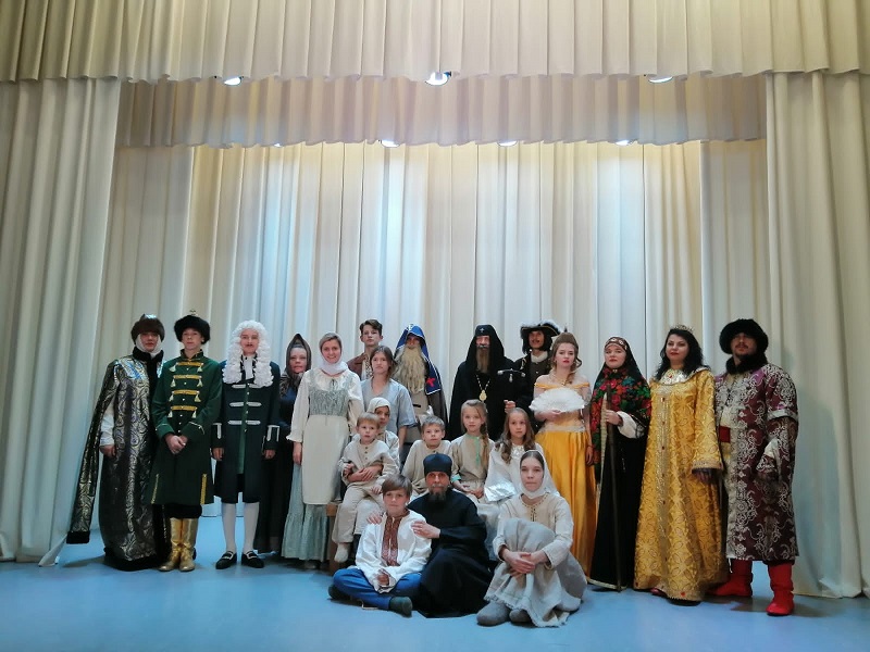 В Белогорье состоялся спектакль «Святитель Митрофан»