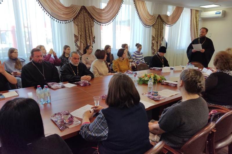 Представители благочиния приняли участие в секции Митрофановских церковно-исторических чтений епархиального отдела культуры