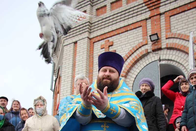 В Каменке встретили праздник Благовещения