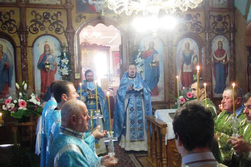 Престольный праздник Покровского храма г. Павловска