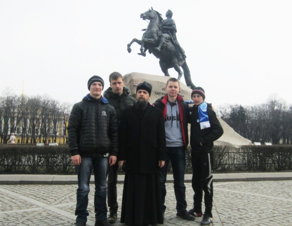 Поездка участников театральной студии «Образ» в Санкт-Петербург