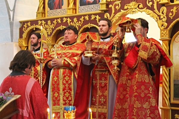 Соборное богослужение в с.Витебск