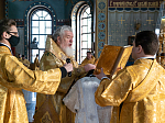 Архиерейское воскресное богослужение в Благовещенском кафедральном соборе