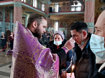 В Ильинском кафедральном соборе совершили Таинство Соборования