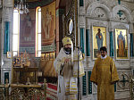 В День Крещения Руси архипастырь совершил Божественную литургию в Ильинском соборе г. Россошь