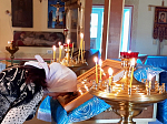 В Русской Журавке совершены соборное богослужение по случаю престольного праздника и молебен на месте разрушенного храма