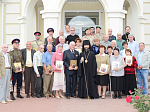В день памяти благоверного князя Александра Невского Правящий Архиерей встретился с представителями ветеранских организаций