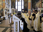 Богослужения в Ильинском соборе в день памяти свт. Тихона Задонского