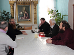 Благочинный встретился с инициативной группой прихожан Успенского храма села Дегтярное