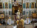 Архипастрырь совершил Божественную литургию в день памяти прп. Антония Римлянина