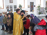Воспитанники школы-интерната для глухих детей посетили храм