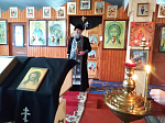 В Лозовом и Осетровке совершили чтение Покаянного канона и выразили благопожелания отцу настоятелю по случаю дня рождения