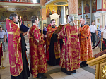 Богослужение в Неделю о слепом в Свято-Ильинском кафедральном соборе