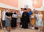 Митрополит Воронежский и Лискинский Сергий открыл выставку картин в Благовещенском кафедральном соборе