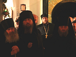 Всенощное бдение в Александро-Невском храме Воскресенского Белогорского мужского монастыря