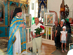 Соборное богослужение в Благовещенском храме села Лосево